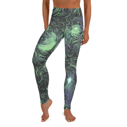 Yoga Leggings - Savrasov Swirls