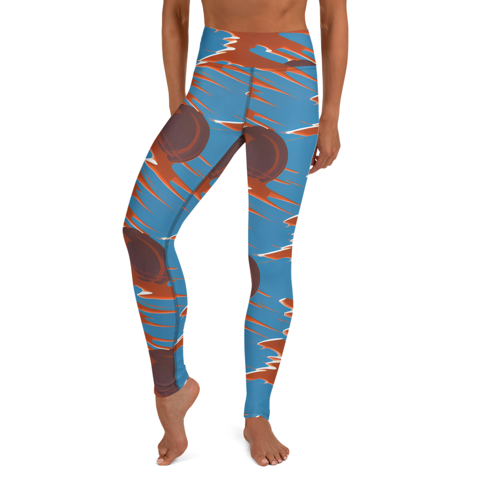 Yoga Leggings - Desert Vortex