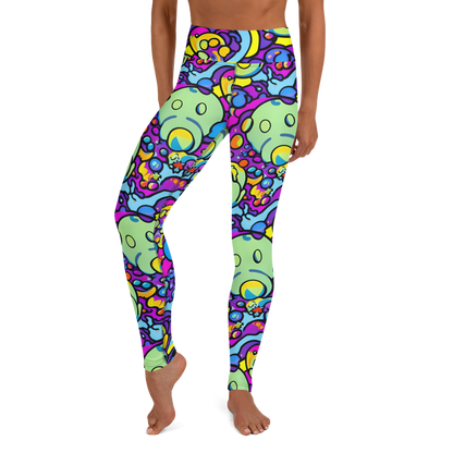 Yoga Leggings - Enchanted Orbs