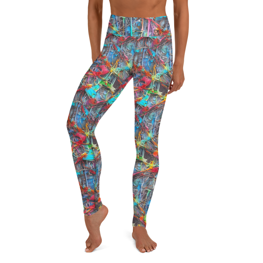 Yoga Leggings - Junkyard Jewel