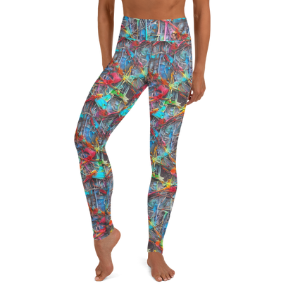 Yoga Leggings - Junkyard Jewel