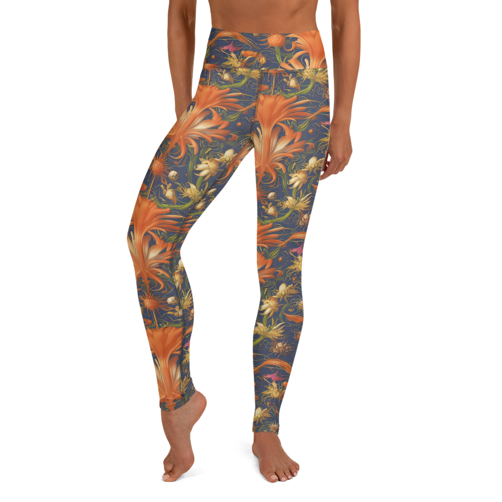 Yoga Leggings - Stellar Blooms