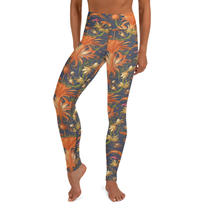 Yoga Leggings - Stellar Blooms