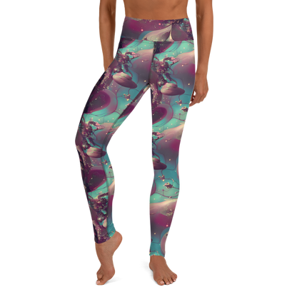 Yoga Leggings - Nouveau Galaxy