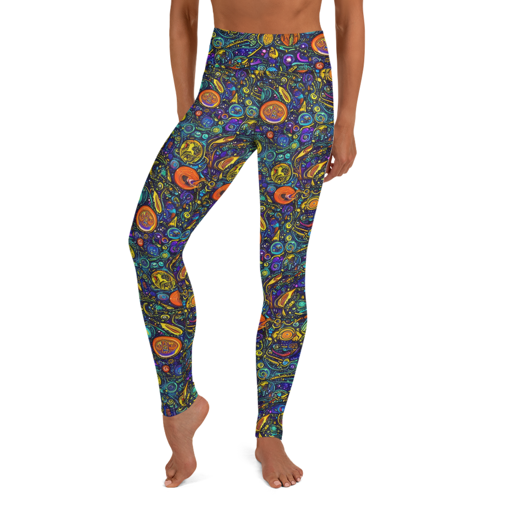 Yoga Leggings - Vasnetsov Vortex