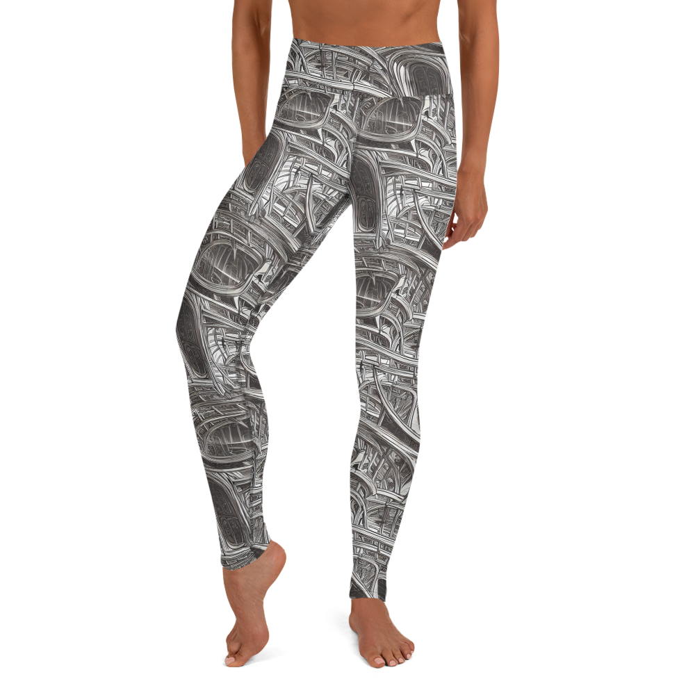 Yoga Leggings - Piranesi's Dream