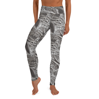 Yoga Leggings - Piranesi's Dream