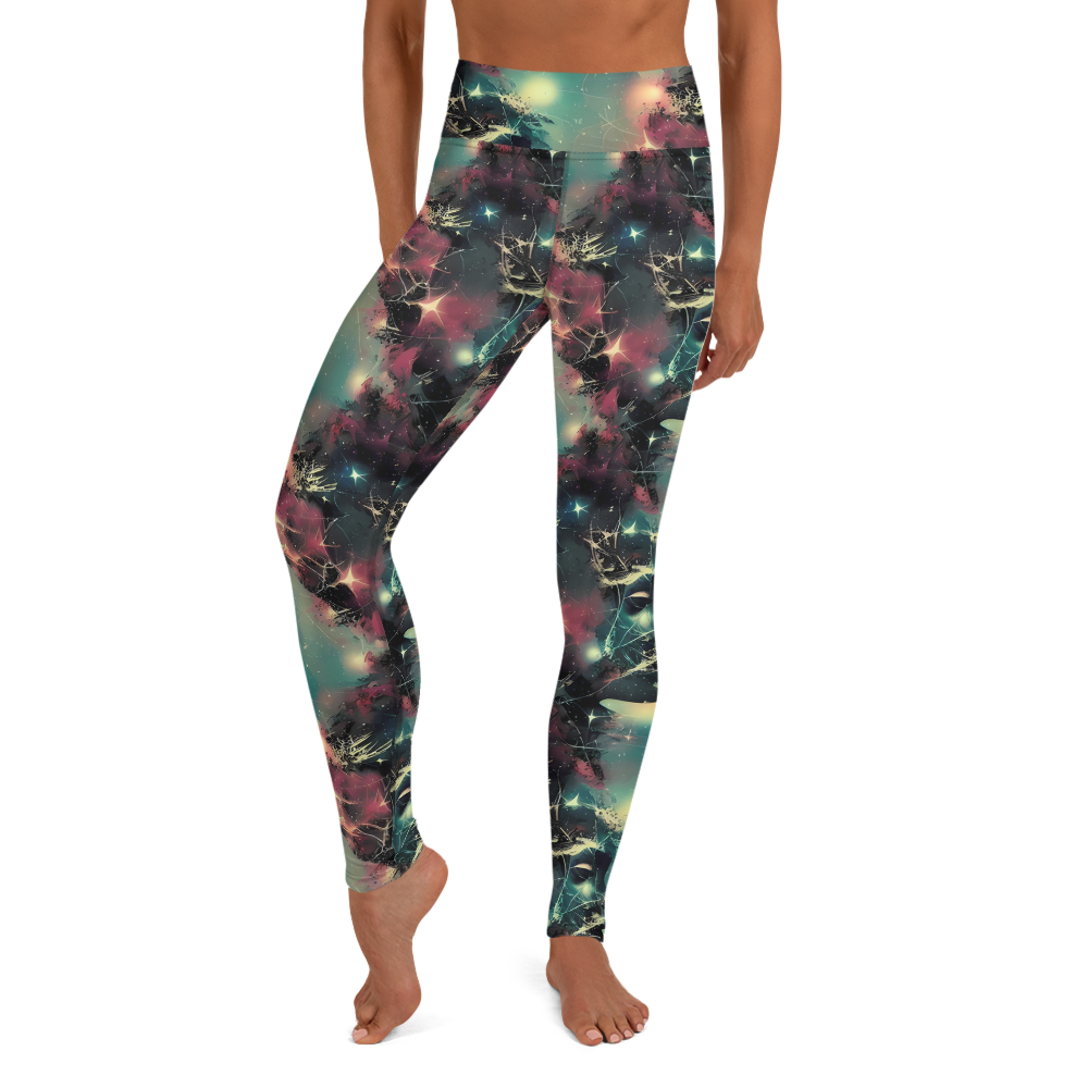 Yoga Leggings - Galactic Serpent