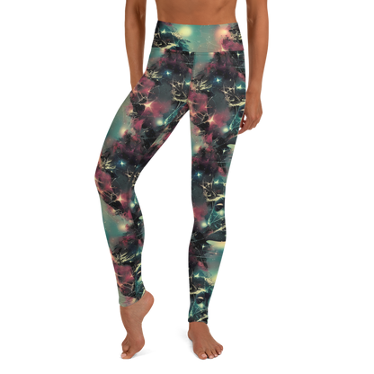 Yoga Leggings - Galactic Serpent