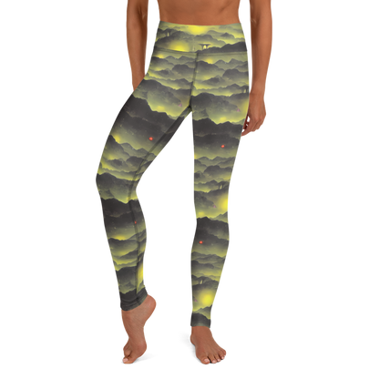 Yoga Leggings - Spectral Isle