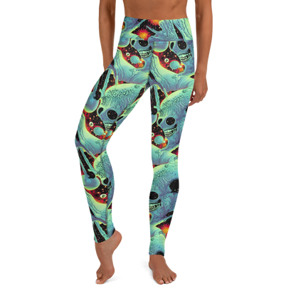 Yoga Leggings - Galactic Grotesque