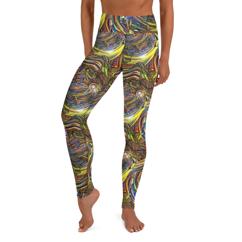 Yoga Leggings - Quantum Palette