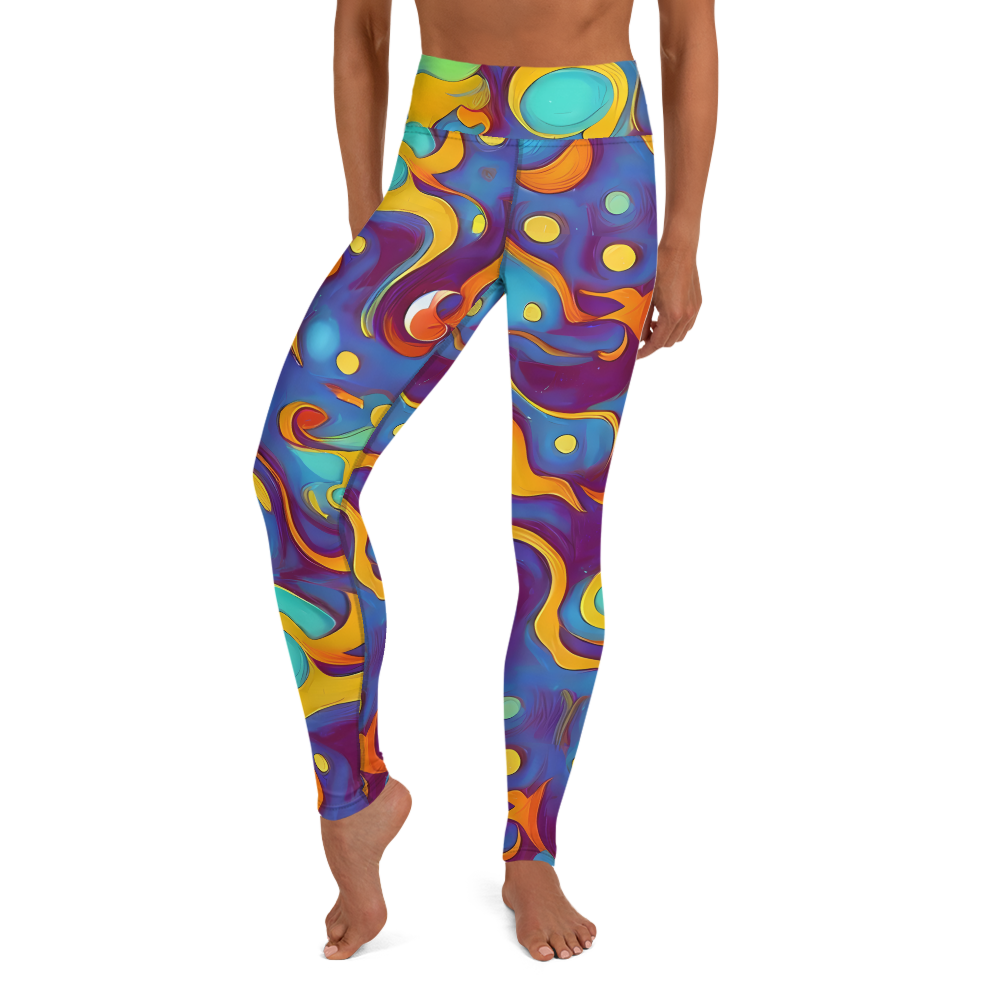 Yoga Leggings - Pelton Swirl