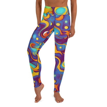 Yoga Leggings - Pelton Swirl