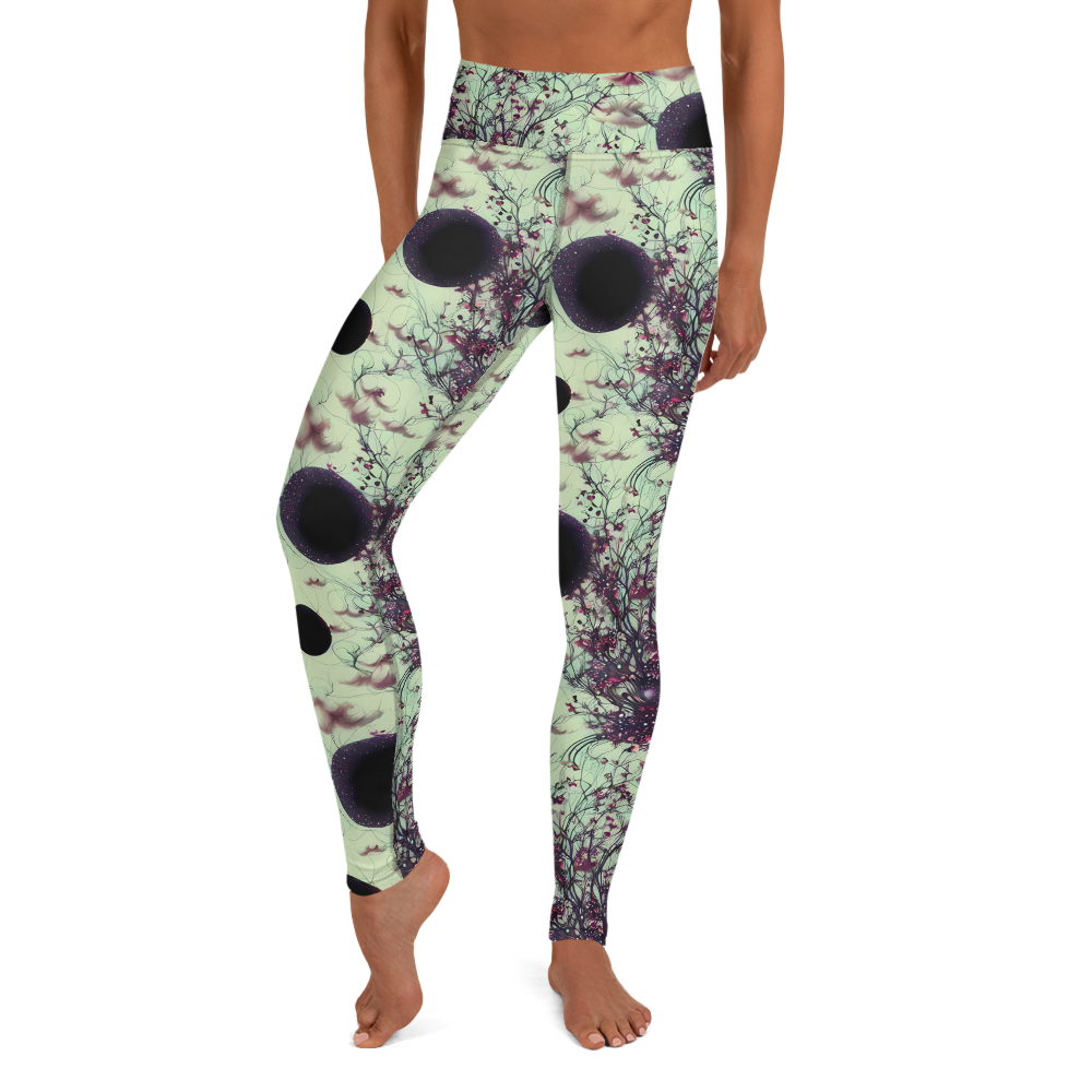 Yoga Leggings - Celestial Bloom