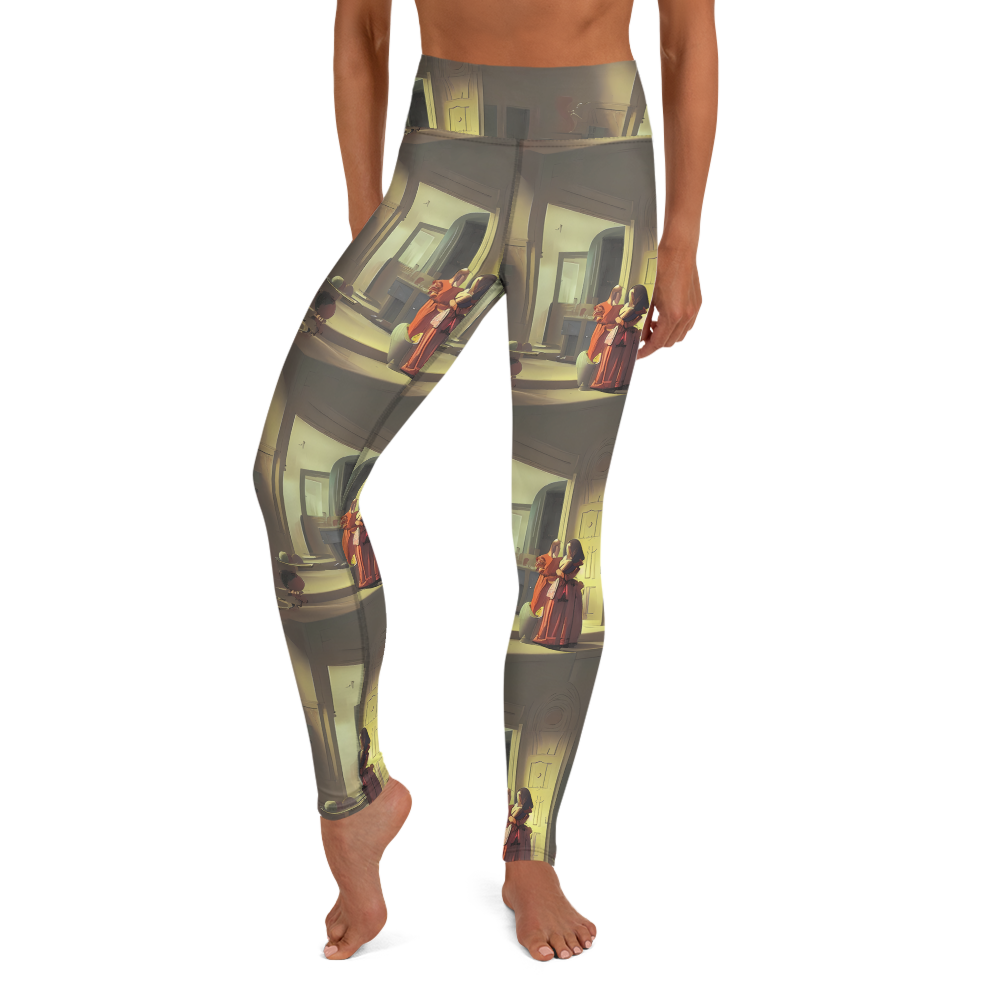 Yoga Leggings - Surreal Shadows