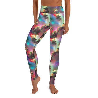 Yoga Leggings - Nebula Dreams