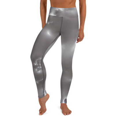 Yoga Leggings - Silver Nebula