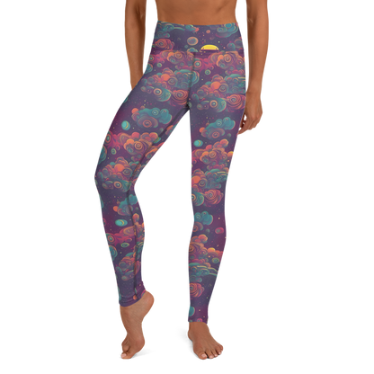 Yoga Leggings - Nebula Dreamscape