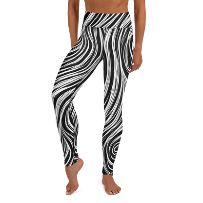 Yoga Leggings - Weston Waves