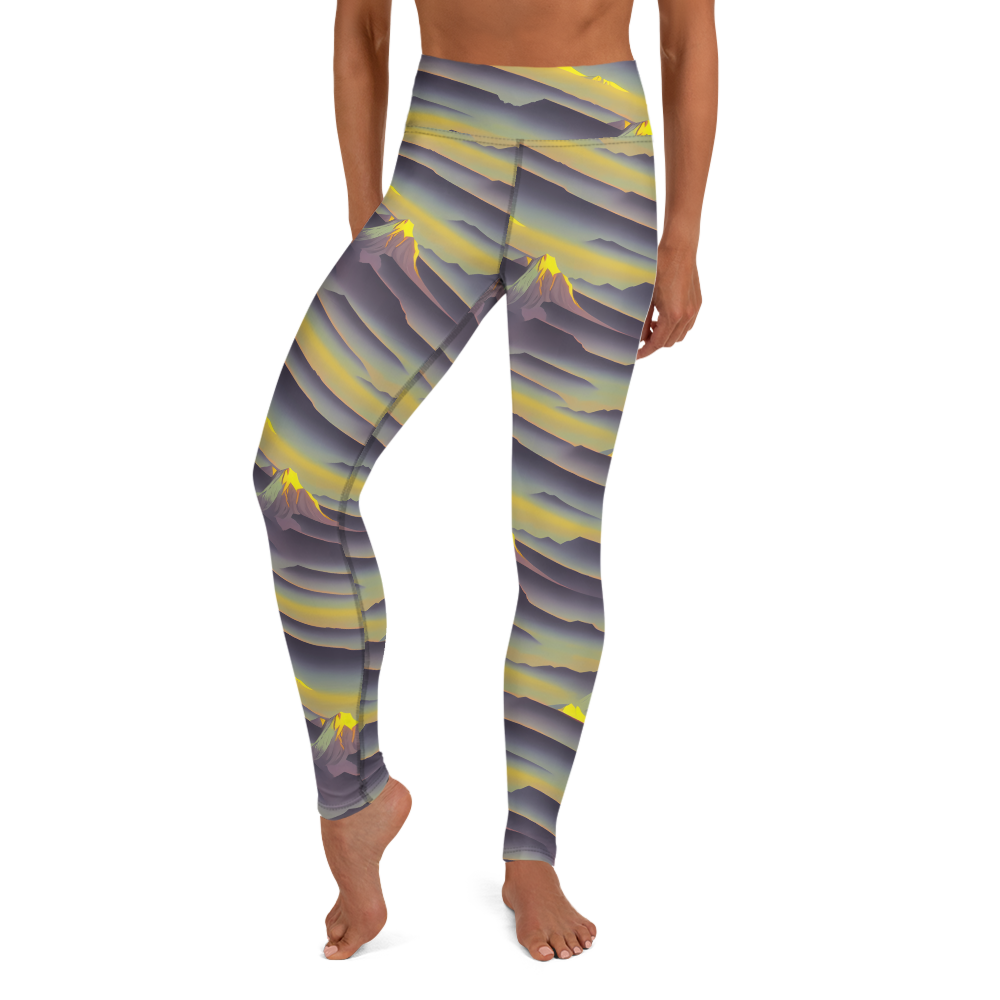 Yoga Leggings - Surreal Summit