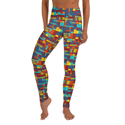 Yoga Leggings - Astral Grid