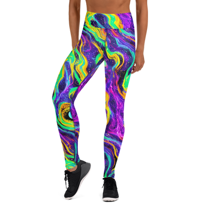 Yoga Leggings - Jackson Swirl