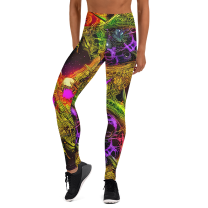 Yoga Leggings - Neon Glyphworks