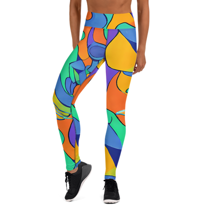 Yoga Leggings - Archipenko Dream