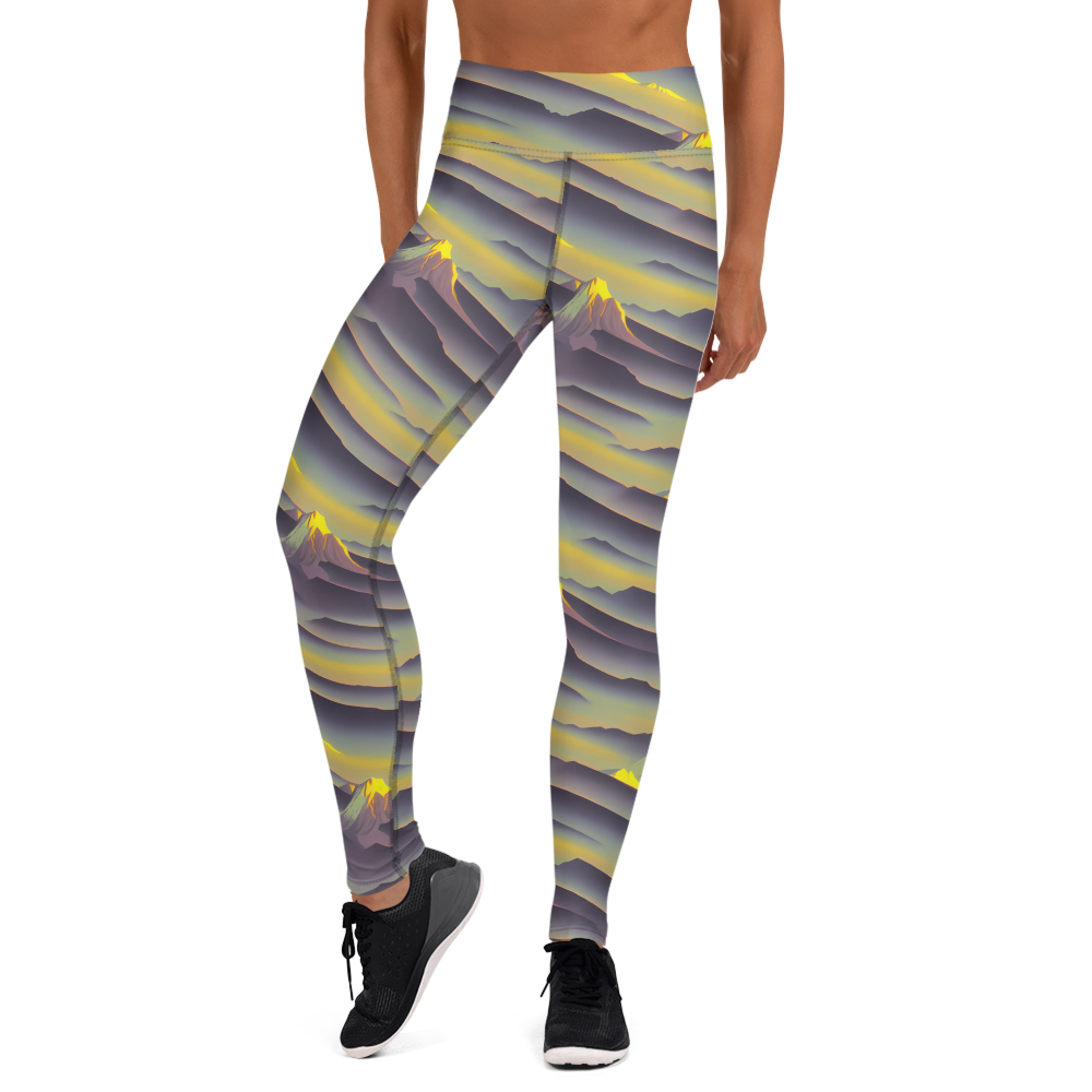 Yoga Leggings - Surreal Summit