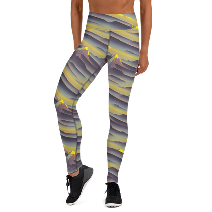 Yoga Leggings - Surreal Summit