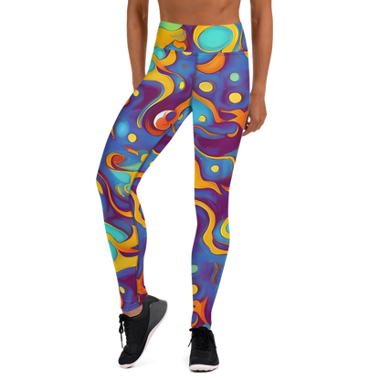 Yoga Leggings - Pelton Swirl