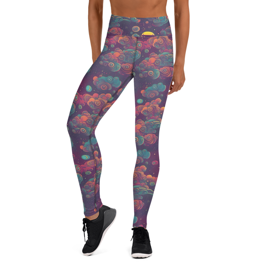 Yoga Leggings - Nebula Dreamscape