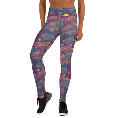 Yoga Leggings - Nebula Dreamscape