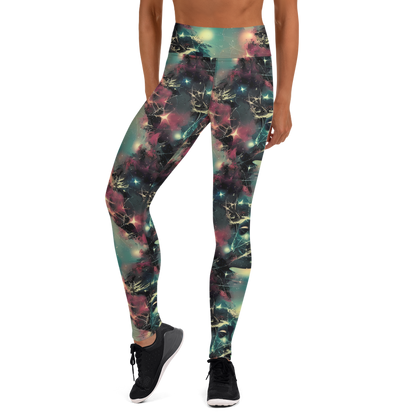 Yoga Leggings - Galactic Serpent