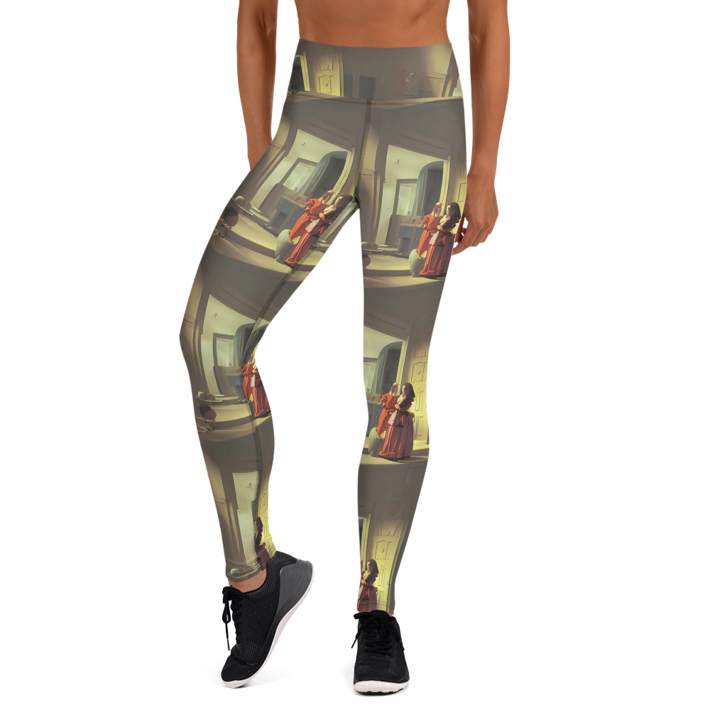 Yoga Leggings - Surreal Shadows