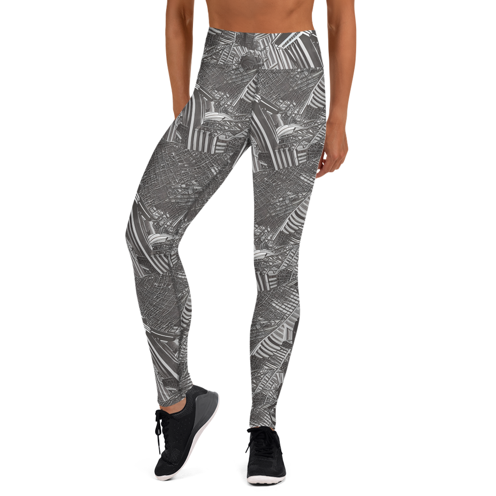 Yoga Leggings - Piranesi's Web