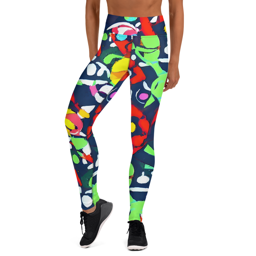 Yoga Leggings - Chagall's Dream