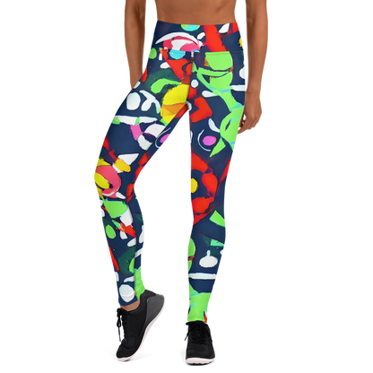 Yoga Leggings - Chagall's Dream