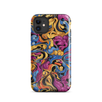 Tough Case for iPhone® - Bosschaert Whorls