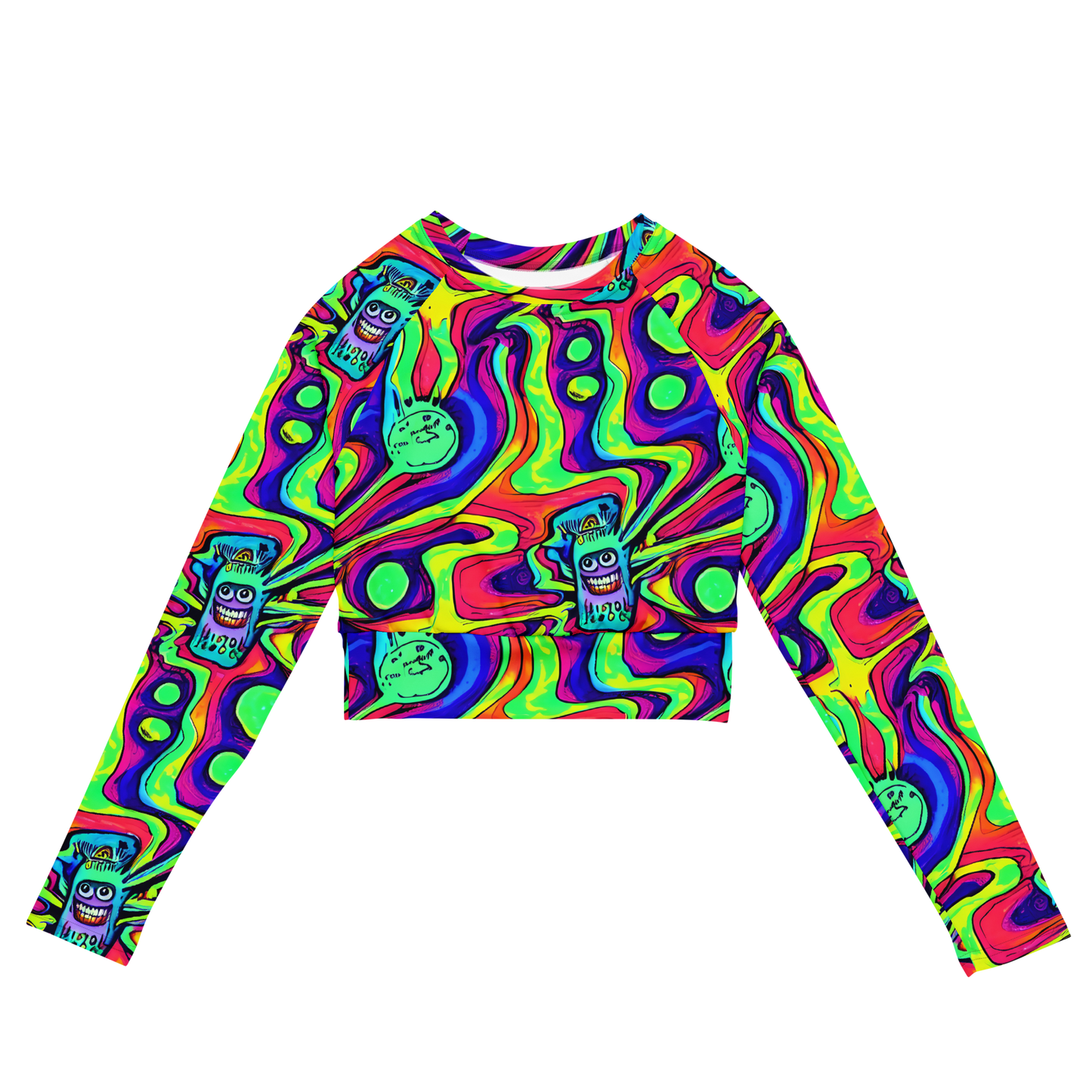 Long Sleeve Crop Top - Frizzled Spirits