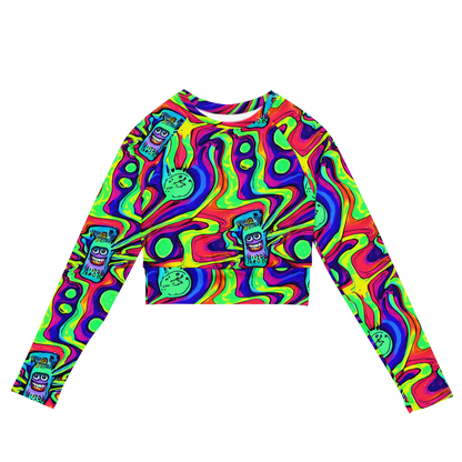 Long Sleeve Crop Top - Frizzled Spirits