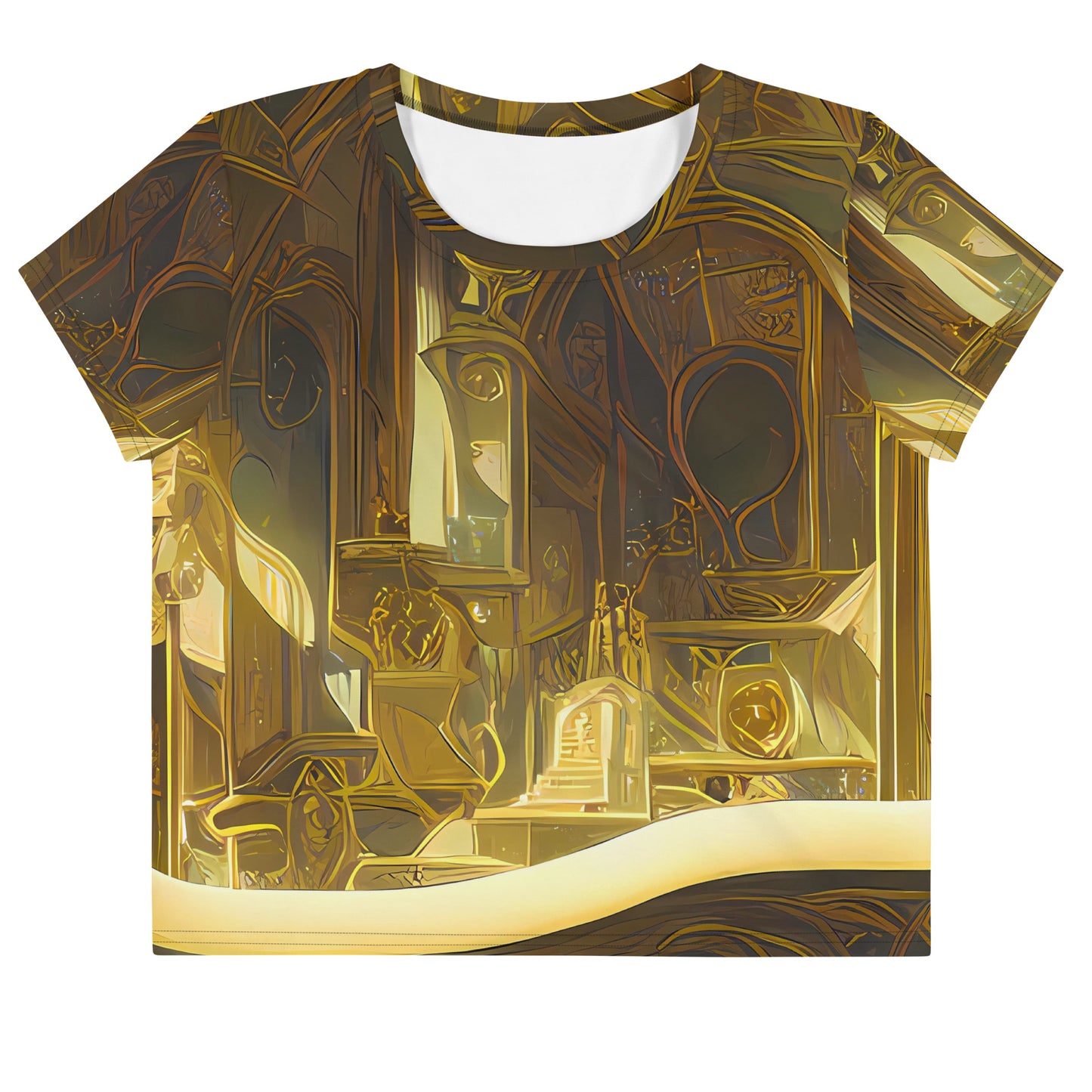 Women's Crop Tee - Hooch Harmony