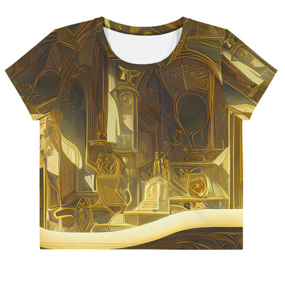 Women's Crop Tee - Hooch Harmony