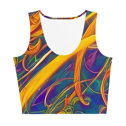 Crop Top - Luminous Whirl