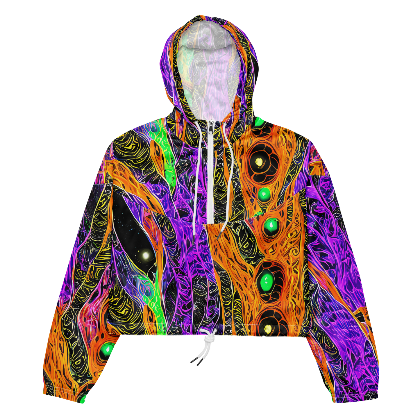 Women's Cropped Windbreaker - Cooper's Vision