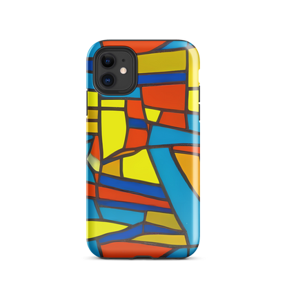 Tough Case for iPhone® - Mondrian Mesh