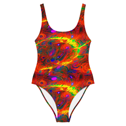 One-Piece Swimsuit - Blampied Blaze