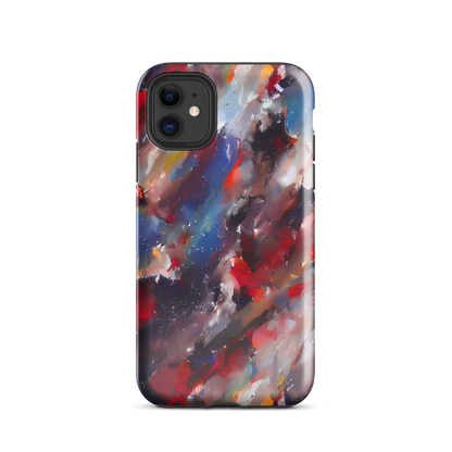 Tough Case for iPhone® - Passionate Brush