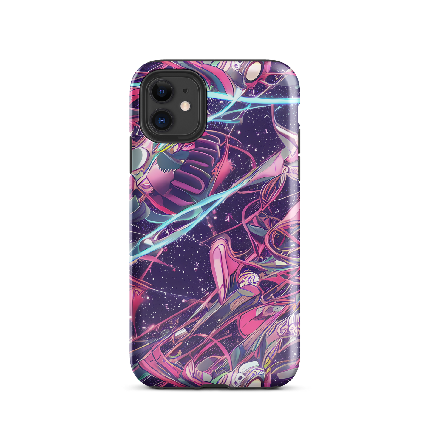 Tough Case for iPhone® - Neo-Tokyo Twirl